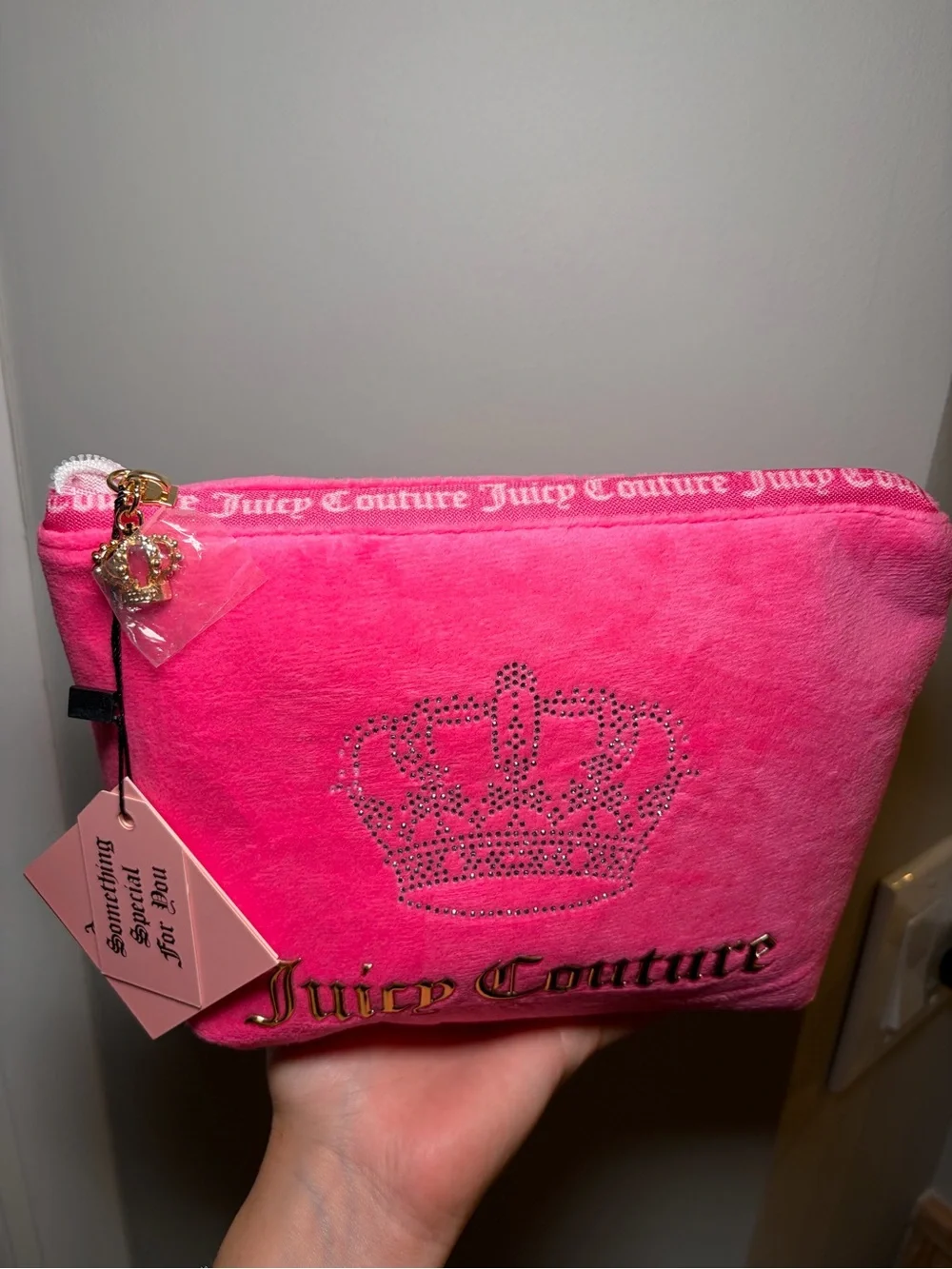 Juicy Couture plush velvet